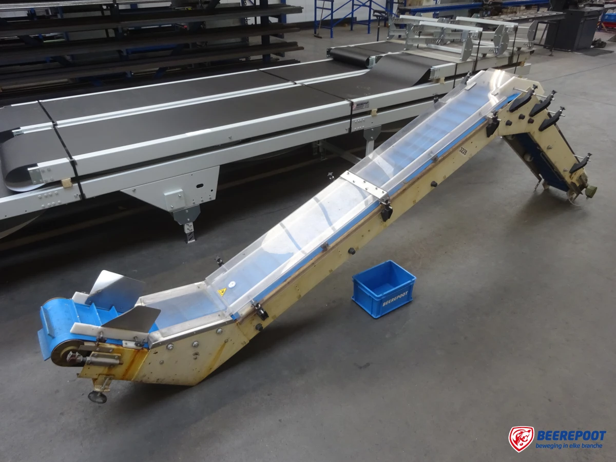 Opvoerband met dubbele knik